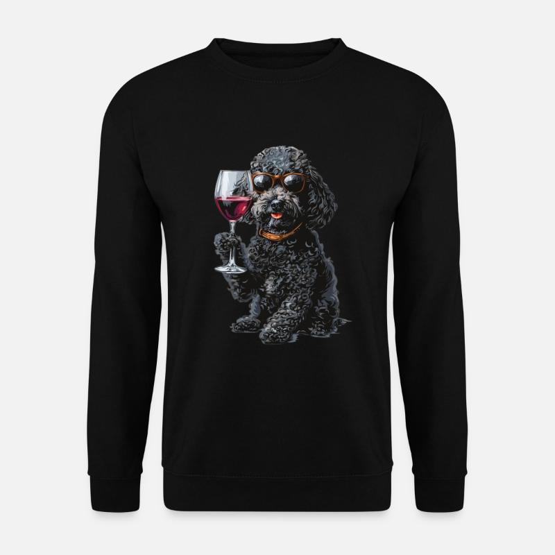Poodle - Unisex Sweatshirt - black