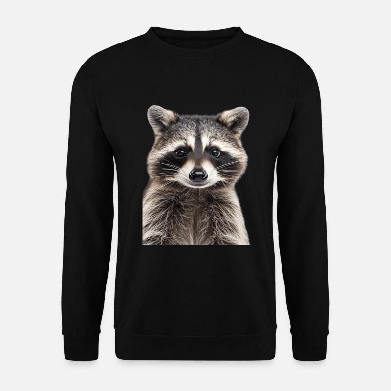 Waschbär - Unisex Pullover - Schwarz