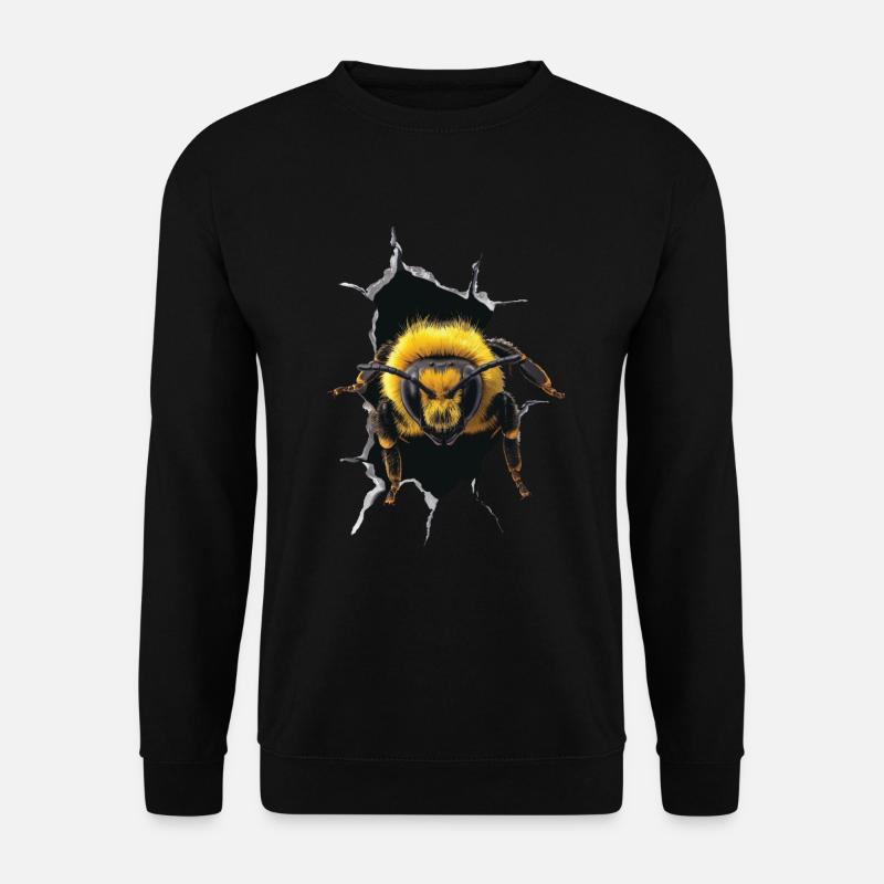 Biene - Unisex Pullover - Schwarz