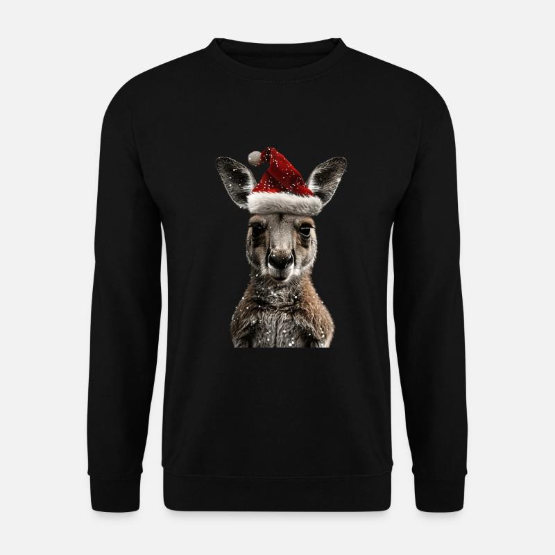 Känguru - Unisex Pullover - Schwarz