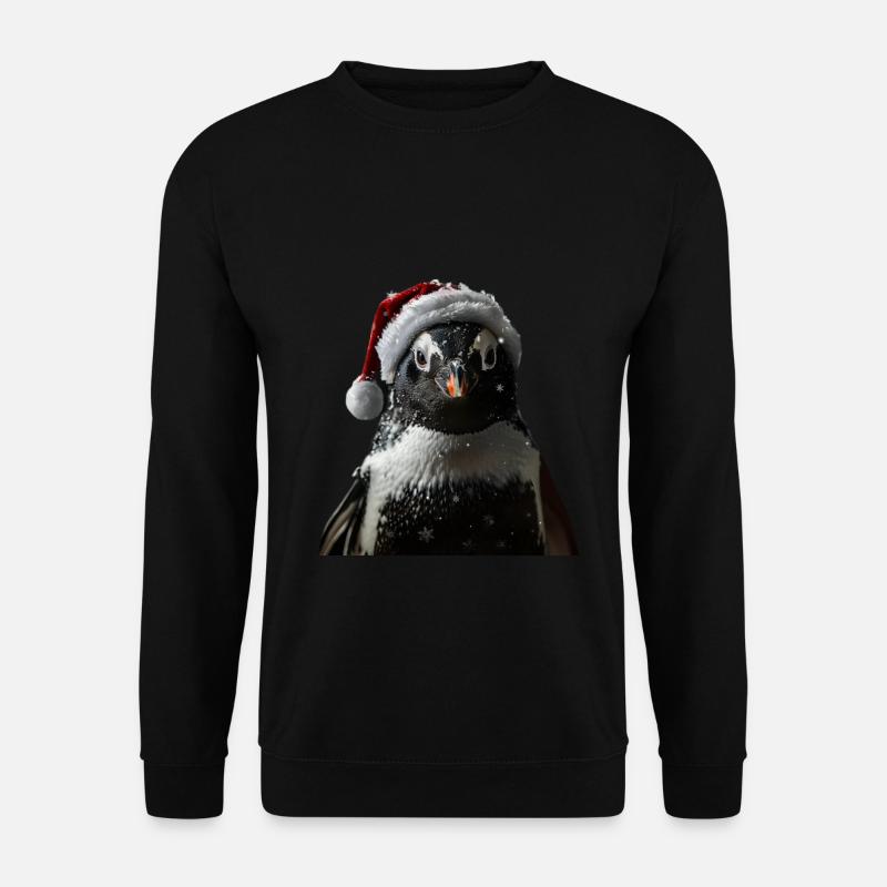 Pinguin - Unisex Pullover - Schwarz
