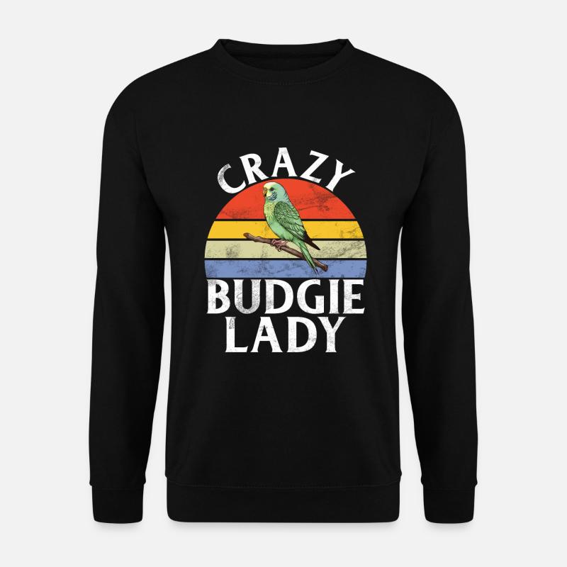 Cadeau de perruche - Sweat-shirt Unisexe - noir