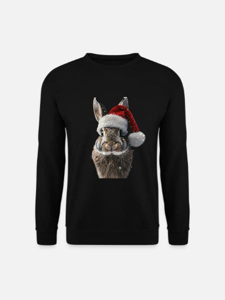 Rabbit - Unisex Sweatshirt - black