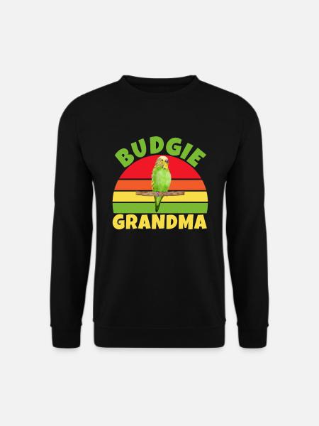 Budgie Gift - Unisex Sweatshirt - black