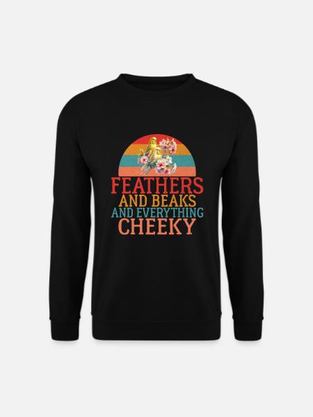 Budgie Gift - Unisex Sweatshirt - black