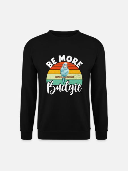 Budgie Gift - Unisex Sweatshirt - black
