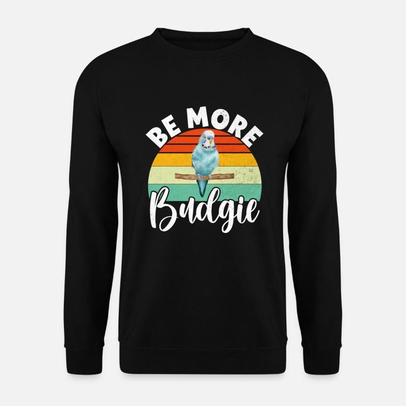 Budgie Gift - Unisex Sweatshirt - black
