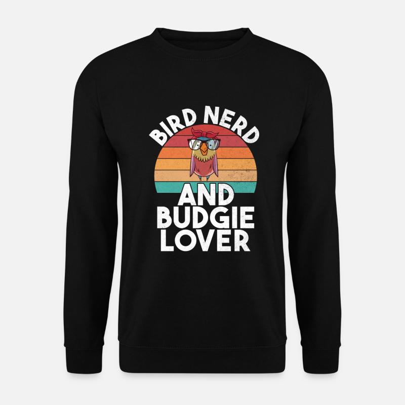 Budgie Gift - Unisex Pullover - Schwarz