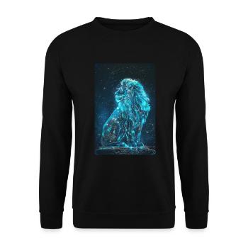 Bélier - Sweat-shirt Unisexe - noir - Devant - Alina (178cm) & Michal (187cm)