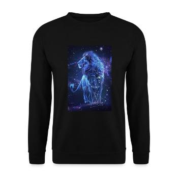 Sagittaire - Sweat-shirt Unisexe - noir - Devant - Alina (178cm) & Michal (187cm)