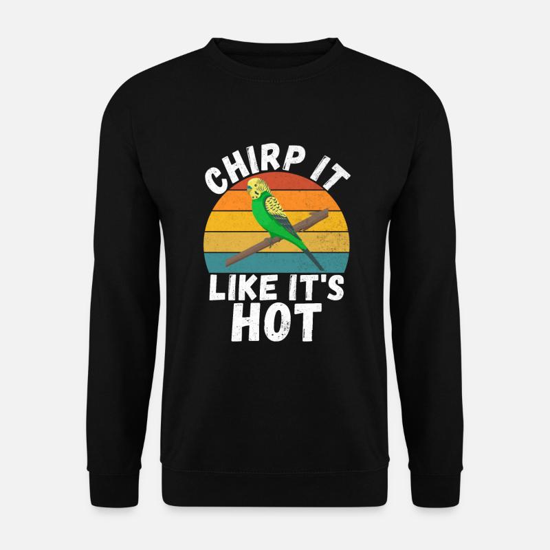 Budgie Gift - Unisex Sweatshirt - black