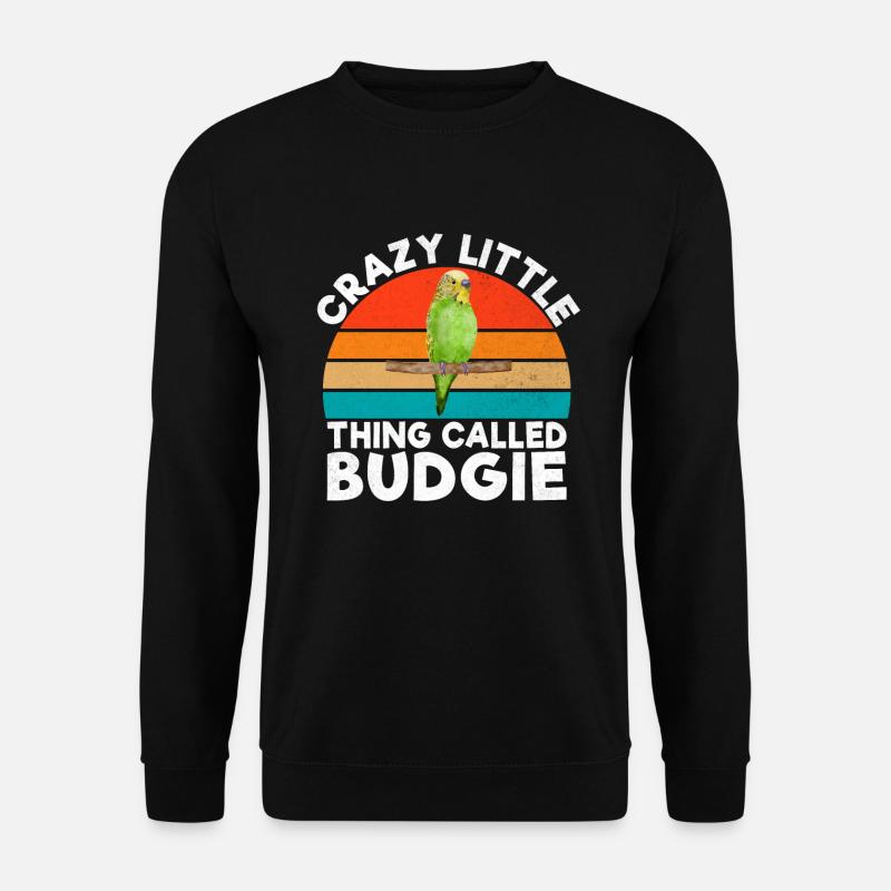 Budgie Gift - Unisex Sweatshirt - black