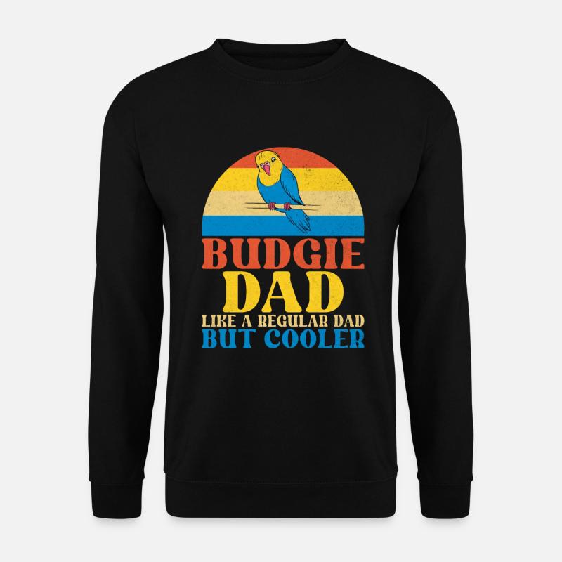 Budgie Gift - Unisex Sweatshirt - black