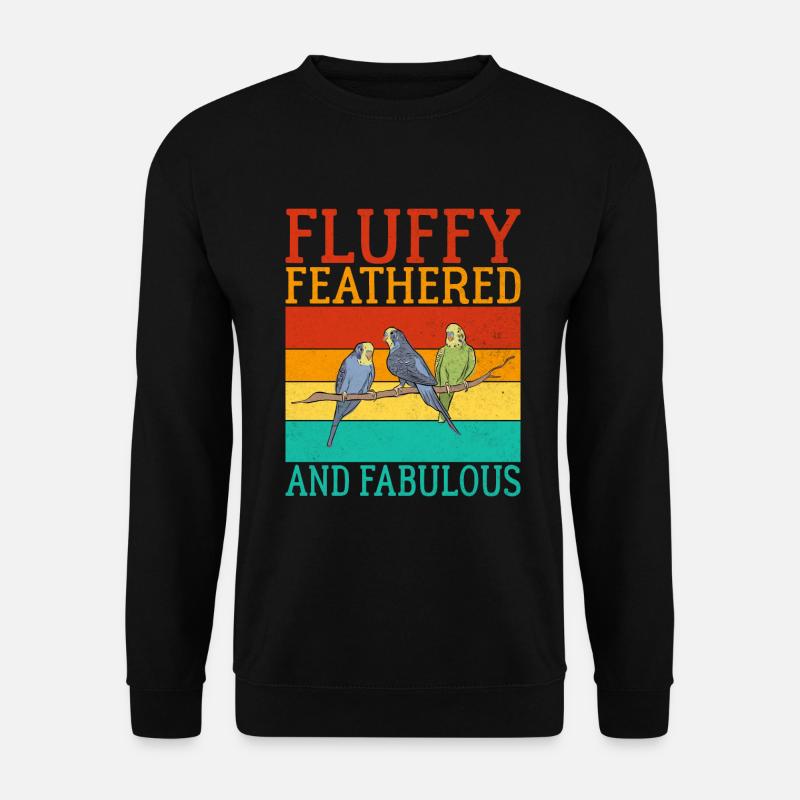 Budgie Gift - Unisex Sweatshirt - black