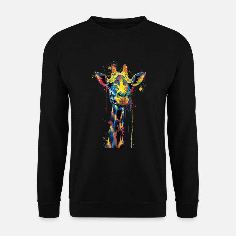 Giraffe - Unisex Sweatshirt - black