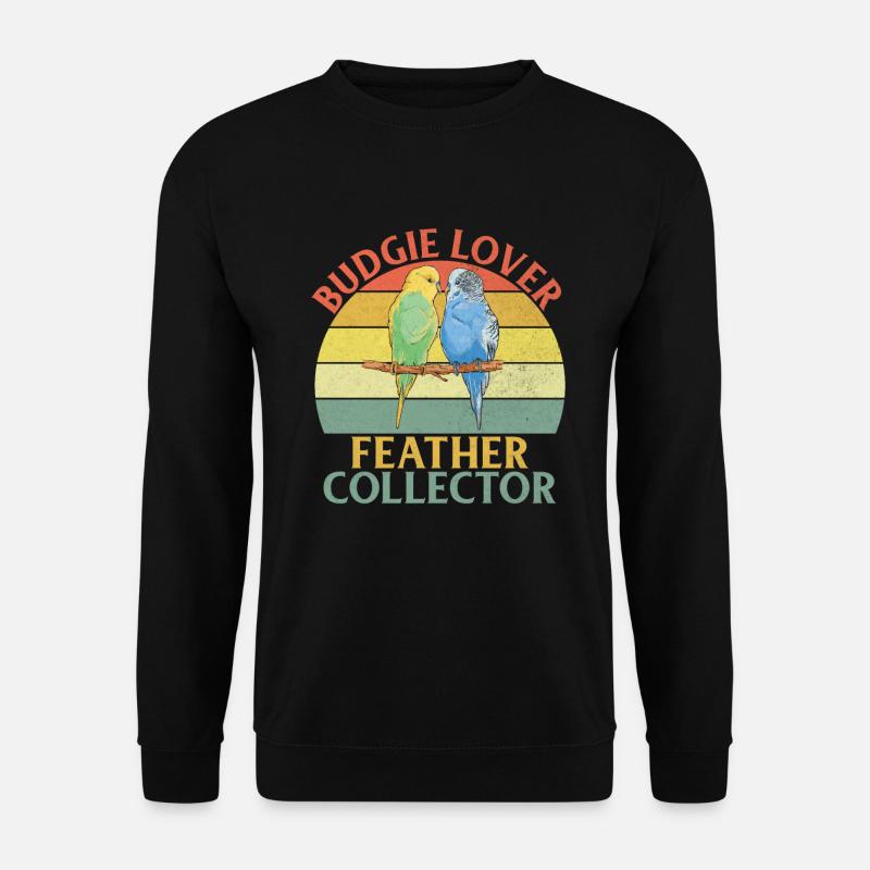 Budgie Gift - Unisex Pullover - Schwarz