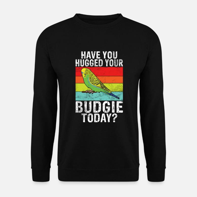 Cadeau de perruche - Sweat-shirt Unisexe - noir