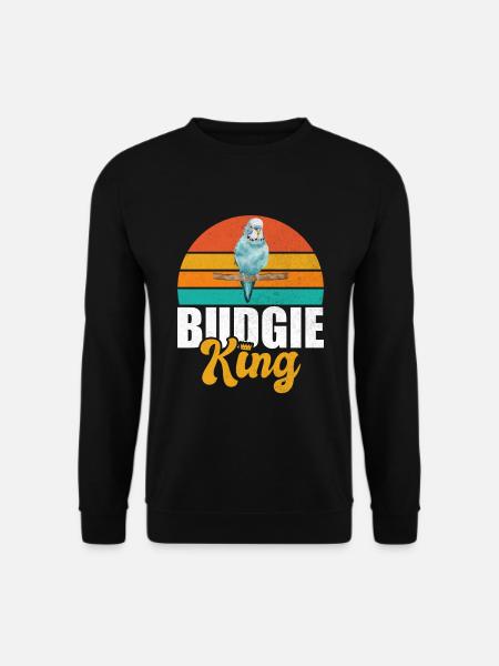 Budgie Gift - Unisex Sweatshirt - black