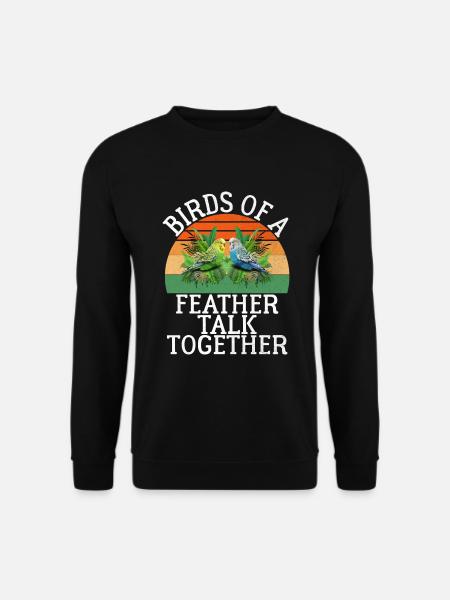Budgie Gift - Unisex Sweatshirt - black