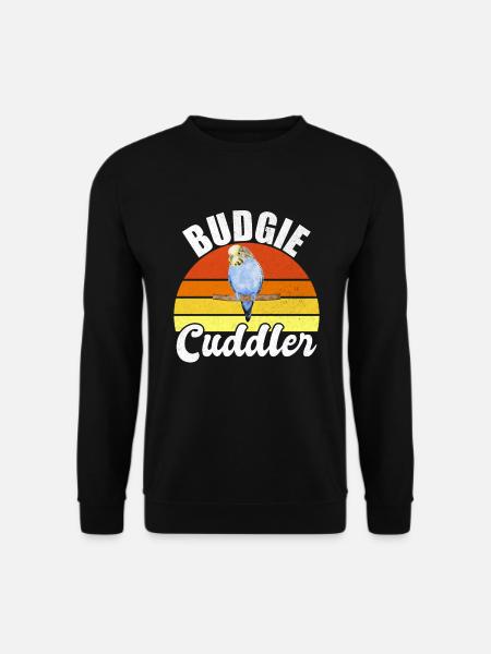 Budgie Gift - Unisex Sweatshirt - black