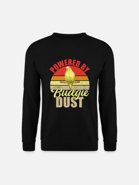 Budgie Gift - Unisex Sweatshirt - black