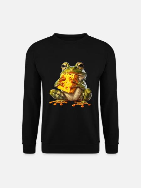 Frosch - Unisex Pullover - Schwarz