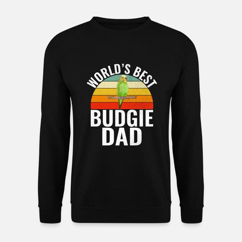 Budgie Gift - Unisex Sweatshirt - black