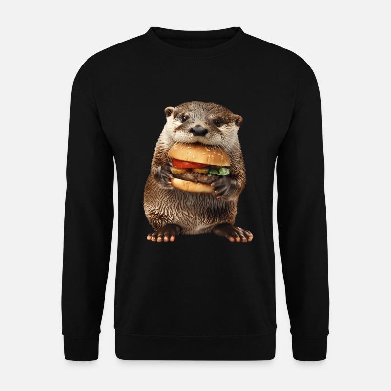 Otter - Unisex Pullover - Schwarz