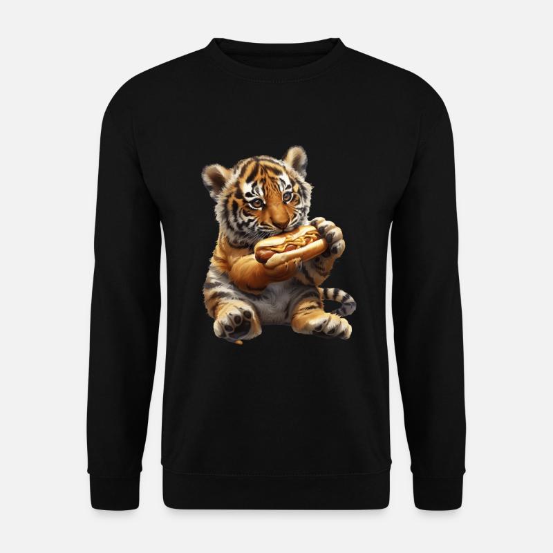 Tiger - Unisex Pullover - Schwarz