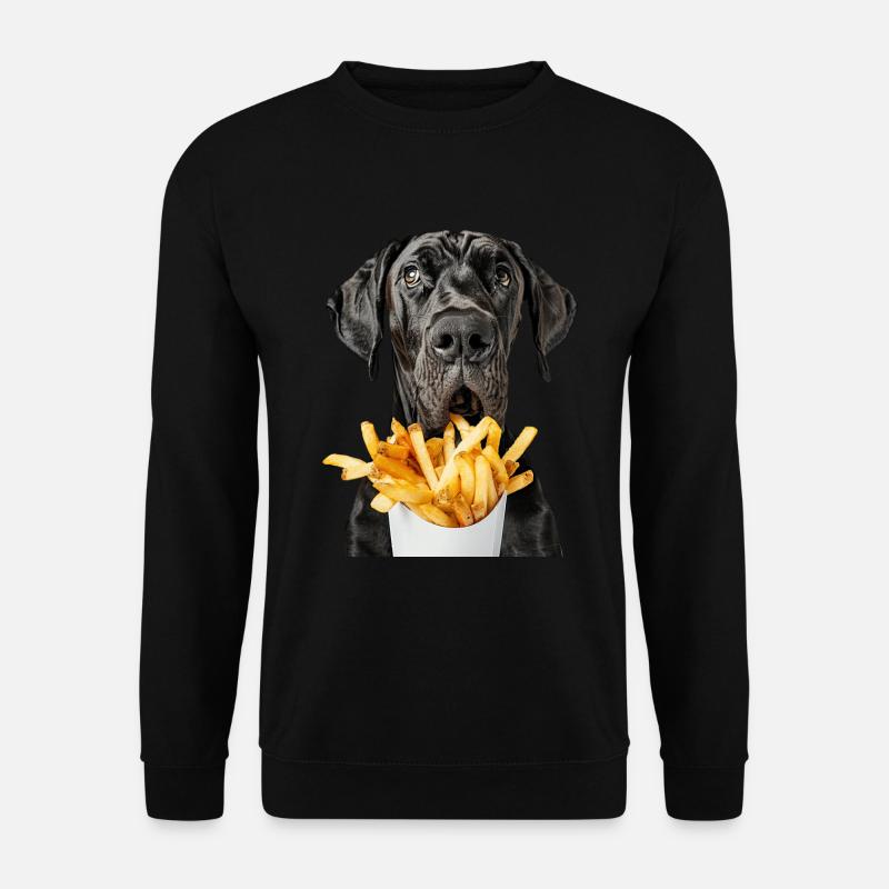 Deutsche Dogge - Unisex Pullover - Schwarz