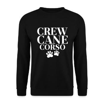 Cane Corso Gifts - Unisex Sweatshirt - black - Front - Alina (178cm) & Michal (187cm)