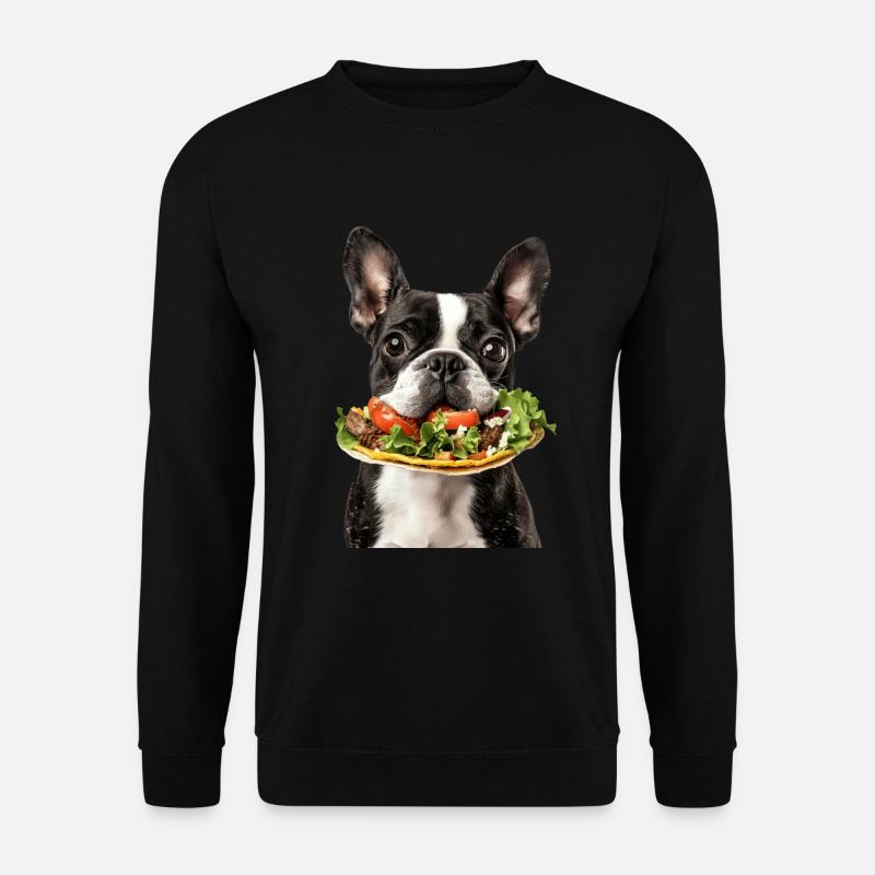 Boston Terrier - Unisex Sweatshirt - black