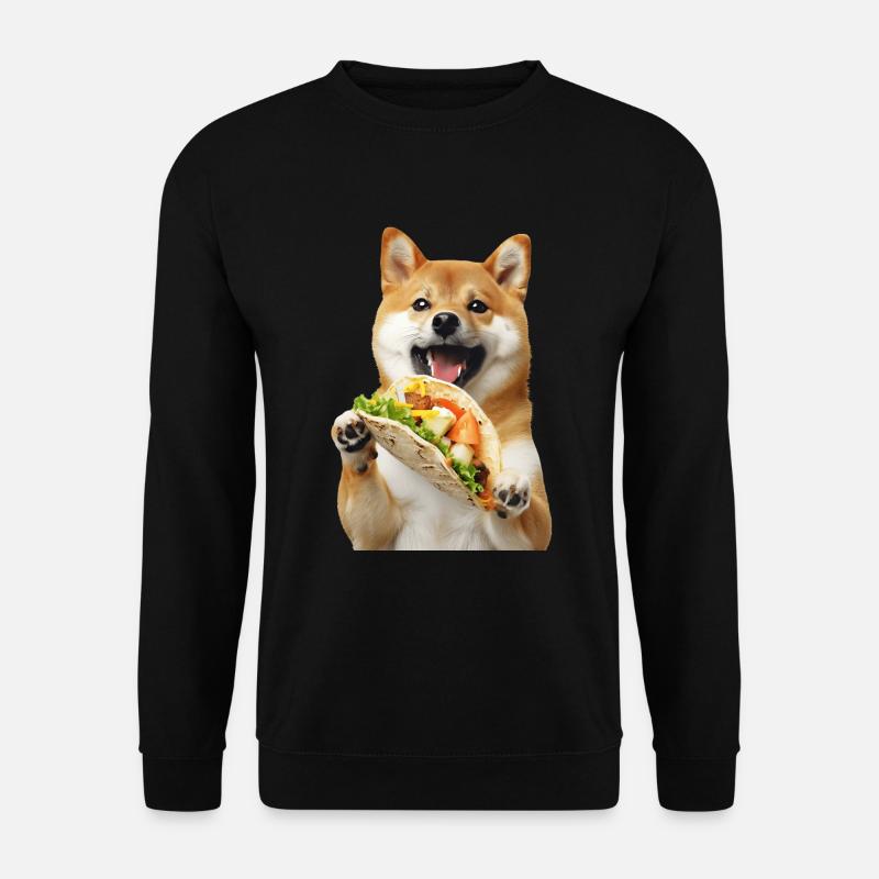 Shiba Inu - Unisex Pullover - Schwarz