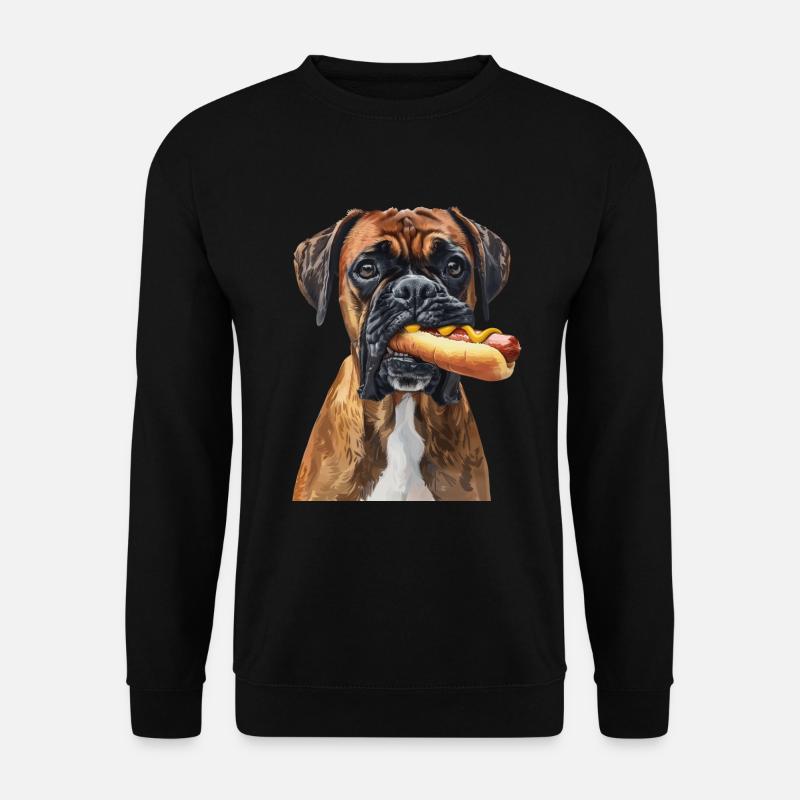 Boxer - Unisex Pullover - Schwarz