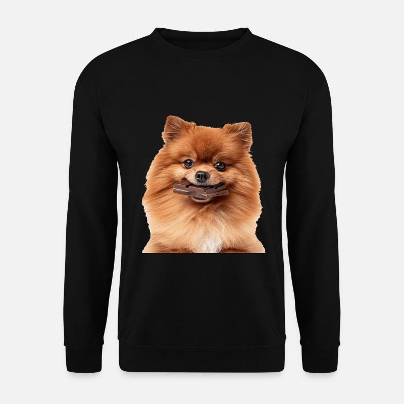 Dwarf spitz - Unisex Sweatshirt - black
