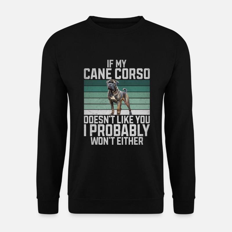 Cane Corso Gifts - Unisex Pullover - Schwarz