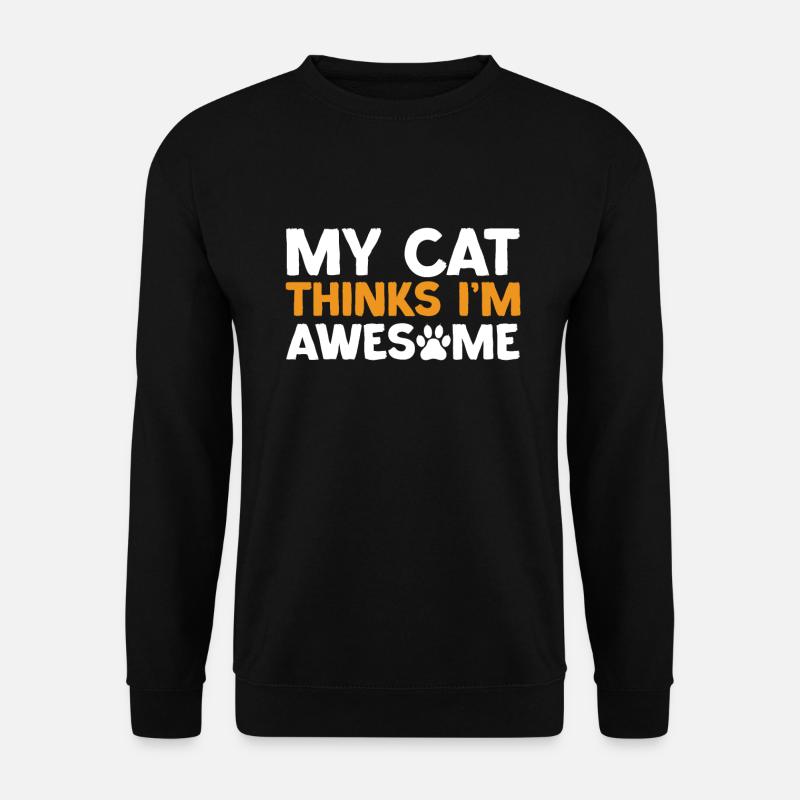 Cat Dad Gifts - Unisex Sweatshirt - black