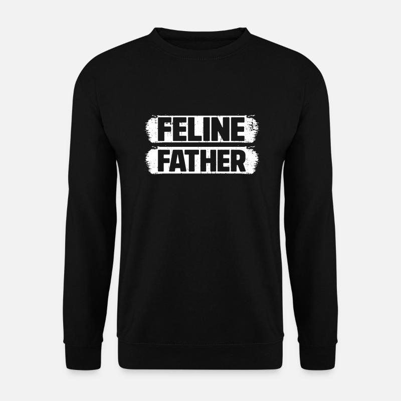 Cat Dad Gifts - Unisex Sweatshirt - black
