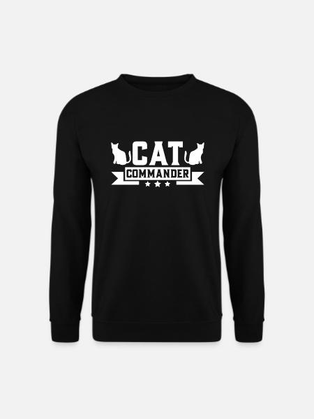 Cat Dad Gifts - Unisex Sweatshirt - black