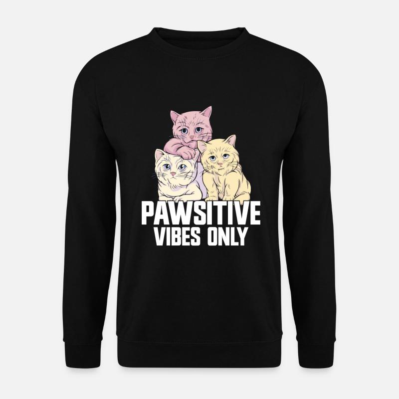 Cat Dad Gifts - Unisex Sweatshirt - black