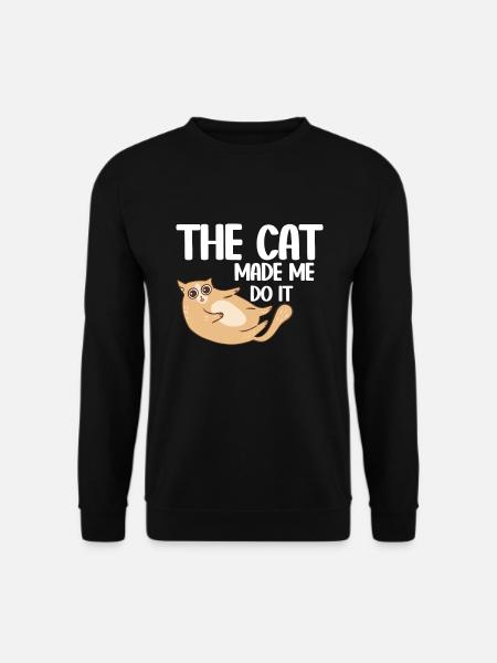 Cat Dad Gifts - Unisex Sweatshirt - black