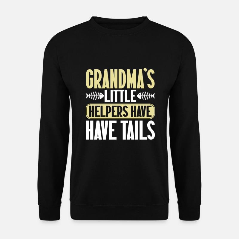 Cadeaux de grand-mère chat - Sweat-shirt Unisexe - noir