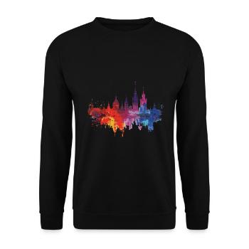 Suwalki - Unisex Pullover - Schwarz - Vorne - Alina (178cm) & Michal (187cm)