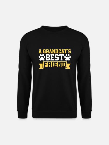 Chats Cadeaux Papy - Sweat-shirt Unisexe - noir