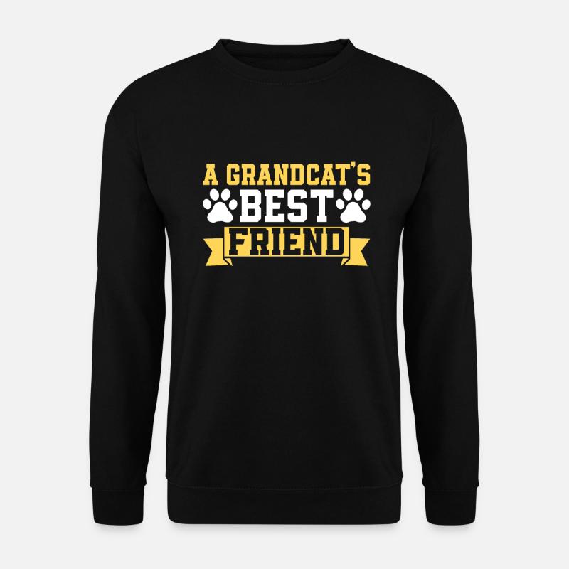 Chats Cadeaux Papy - Sweat-shirt Unisexe - noir