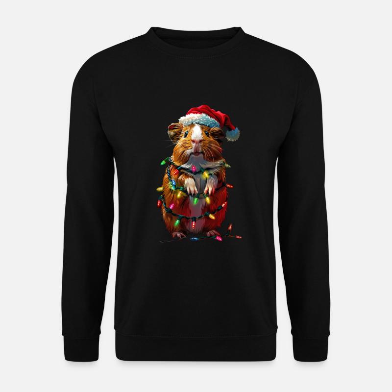 Hamster Christmas - Unisex Sweatshirt - black