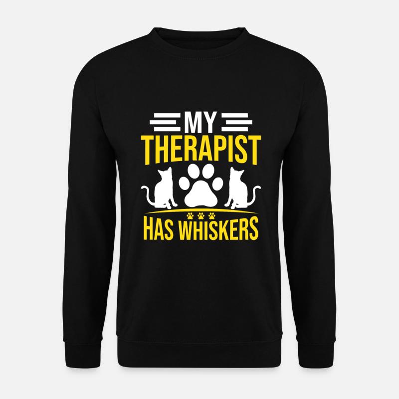 Cadeaux pour maman chat - Sweat-shirt Unisexe - noir