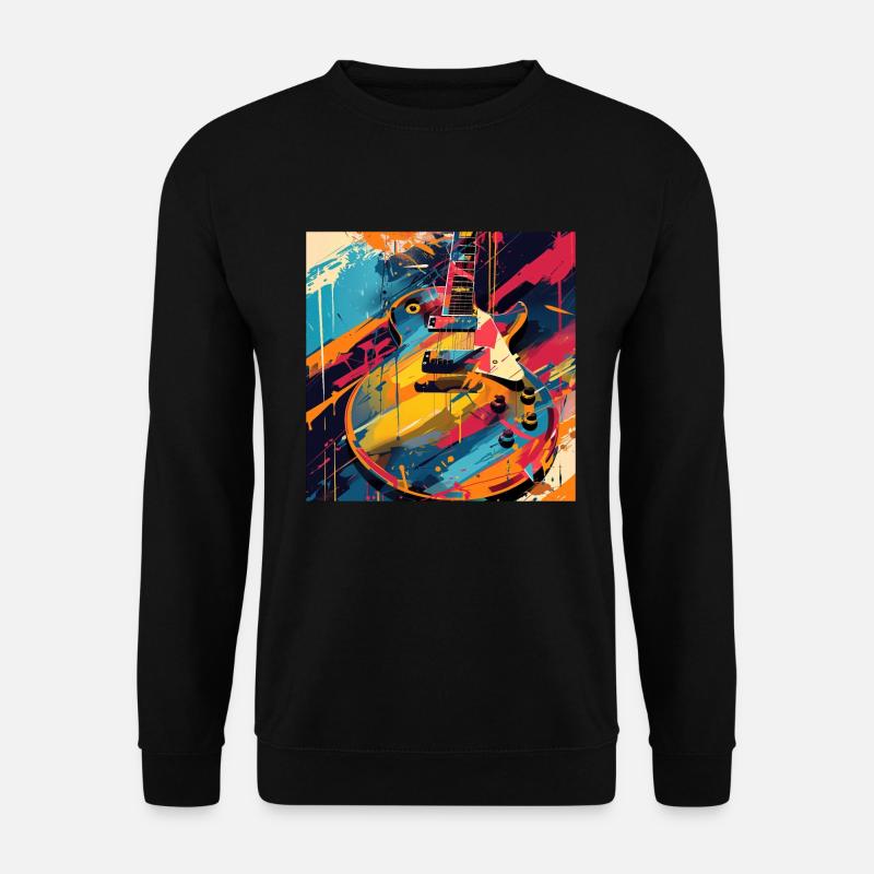 Guitar - Unisex Sweatshirt - black