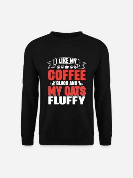 Cadeaux pour maman chat - Sweat-shirt Unisexe - noir