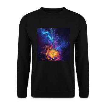 Banjo - Unisex Pullover - Schwarz - Vorne - Alina (178cm) & Michal (187cm)